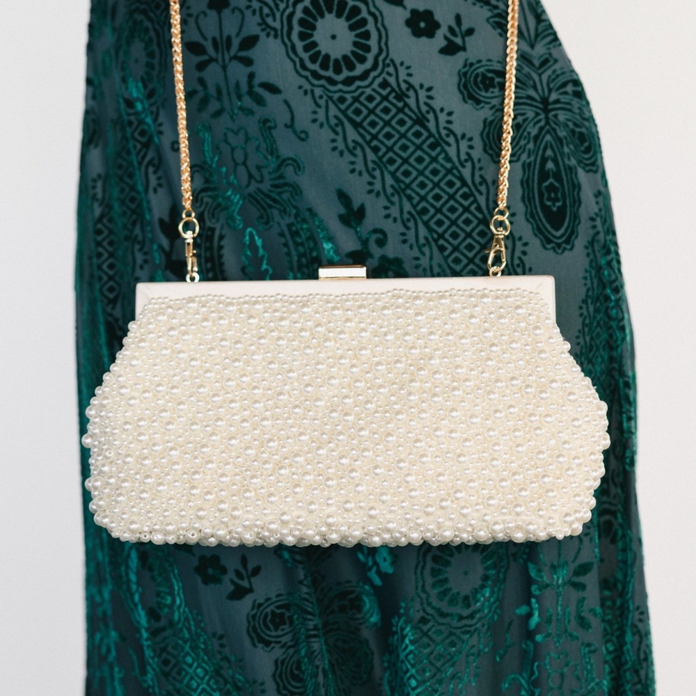 Baltic Born Serena Clutch Bag | Ivory